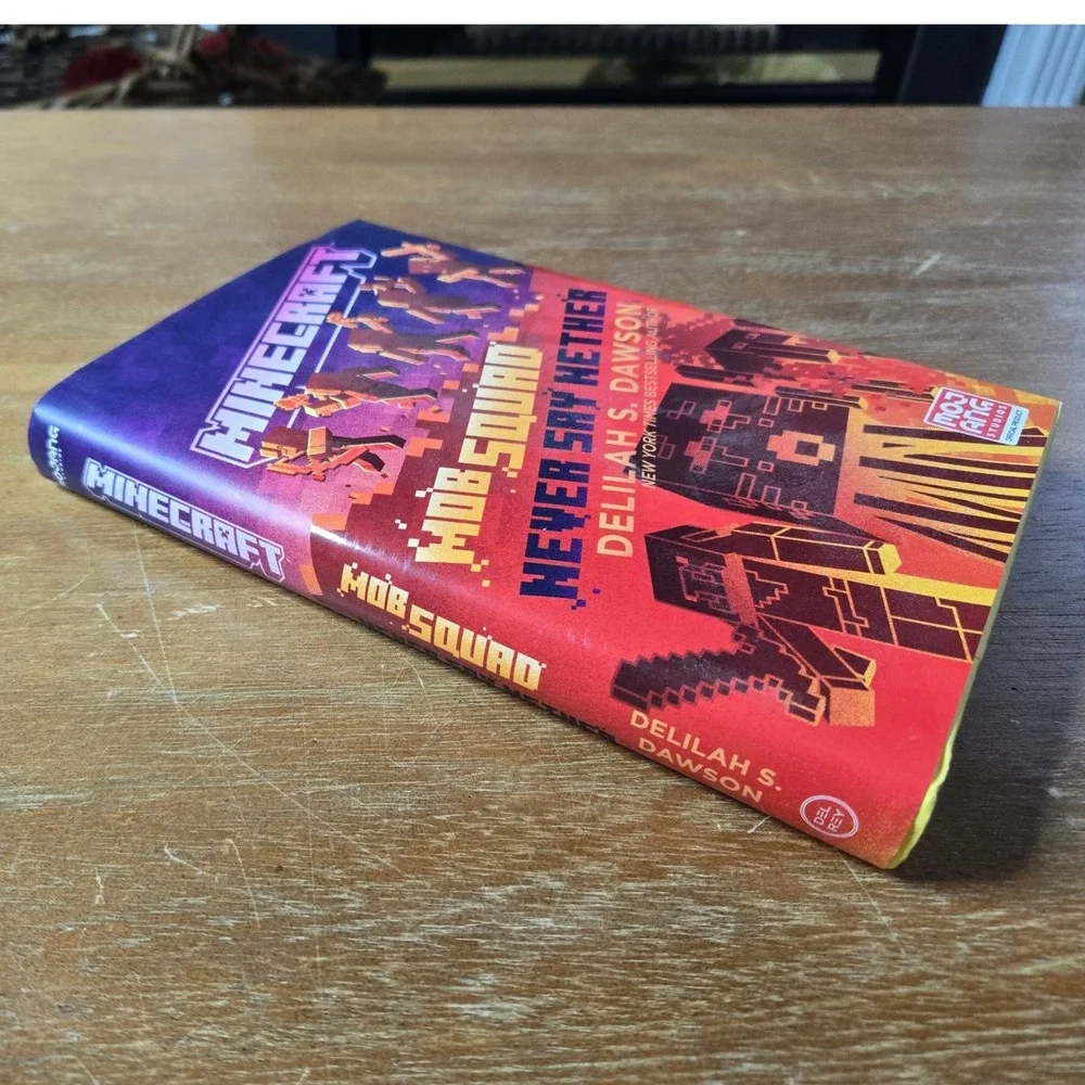 Minecraft Mob Squad Never Say Nether First Edition 2022 Hardcover Book